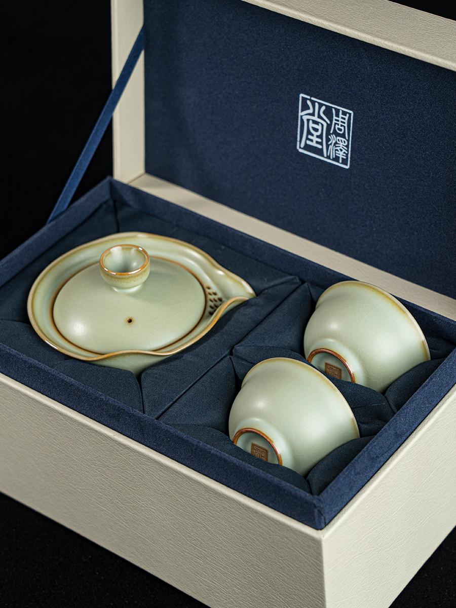 权威推荐 天青汝瓷生产商及高端汝瓷茶具精选